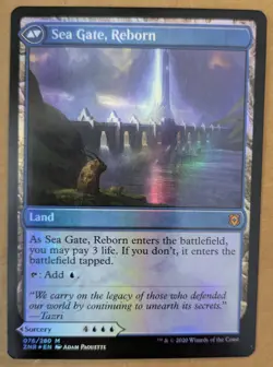 M:TG — Sea Gate Restoration — Zendikar Rising #76 (MYTHIC) - Image 2
