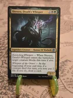 MTG Shessra, Death's Whisper Adventures in the Forgotten Realms Reg Uncommon NM - Image 1