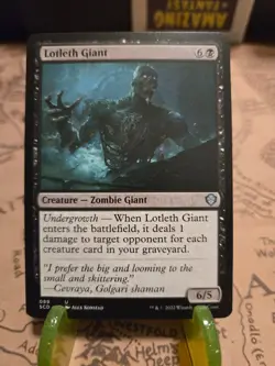 MTG Lotleth Giant Starter Commander Decks Regular Uncommon NM - Image 1