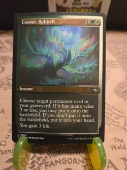 MTG Cosmic Rebirth March of the Machine: The Aftermath Foil Etched Uncommon NM - Image 1