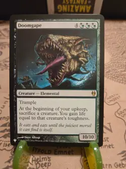 MTG Doomgape The List Reprints Regular Rare NM - Image 1