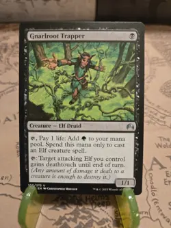 MTG Gnarlroot Trapper Magic Origins Regular Uncommon NM - Image 1