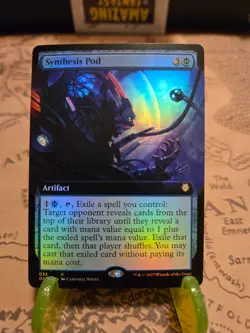 MTG Synthesis Pod Commander: Phyrexia: All Will Be One Foil Extended Art Rare NM - Image 1