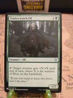 MTG Timberwatch Elf The List Regular Uncommon NM - Image 1