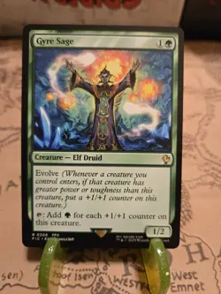 MTG Gyre Sage Commander: FINAL FANTASY Regular Rare NM - Image 1