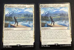 MTG - x2 Sidequest: Catch a Fish / Cooking Campsite - Final Fantasy - Image 1