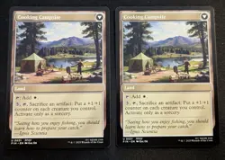 MTG - x2 Sidequest: Catch a Fish / Cooking Campsite - Final Fantasy - Image 2