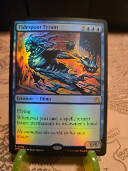 MTG Tidespout Tyrant Ravnica Remastered Foil Rare NM - Image 1
