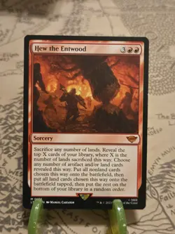 MTG Hew the Entwood Universes Beyond: The Lord of the Rings Regular Mythic NM - Image 1