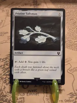 MTG Pristine Talisman Commander: The Lord of the Rings Regular Common NM - Image 1