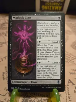 MTG Warlock Class Adventures in the Forgotten Realms Regular Uncommon NM - Image 1