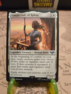 MTG Eowyn, Lady of Rohan the Lord of the Rings Regular Uncommon NM - Image 1