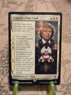 MTG Trial of a Time Lord Universes Beyond: Doctor Who Regular Rare NM - Image 1
