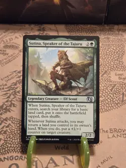 MTG Sutina, Speaker of the Tajuru (Anime) Foundations Jumpstart Regular UC NM - Image 1