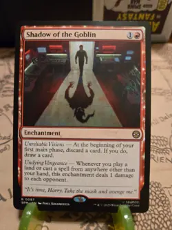 MTG Shadow of the Goblin Marvel's Spider-Man Regular Rare NM - Image 1