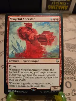 MTG Vengeful Ancestor Commander: Adventures in the Forgotten Realms Regular NM - Image 1