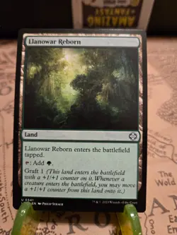 MTG Llanowar Reborn Commander: the Lost Caverns of Ixalan Regular Uncommon NM - Image 1