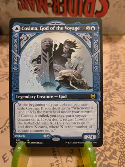 MTG Cosima, God of the Voyage Kaldheim Regular Showcase Rare NM - Image 1