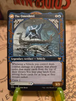 MTG Cosima, God of the Voyage Kaldheim Regular Showcase Rare NM - Image 2