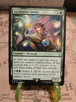 MTG Incubation Druid Commander: FINAL FANTASY Regular Rare NM - Image 1