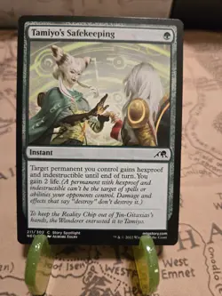 MTG Tamiyo's Safekeeping Kamigawa: Neon Dynasty Regular Common NM - Image 1