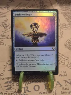 MTG Darksteel Ingot Commander Masters Foil Common NM - Image 1
