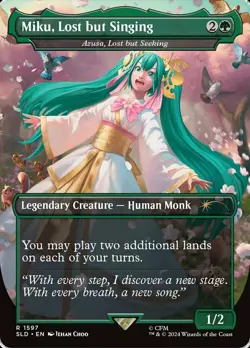 [1x] Miku, Lost but Singing - Azusa, Lost but Seeking Near Mint, English Secret - Image 1
