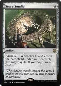 [B4G1] Seer's Sundial (#119) - Zendikar Rising Commander - MTG - NM - Image 1
