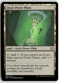 Urza's Power Plant 330 Common Double Masters Magic: The Gathering Lightly Played - Image 1