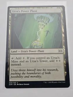 Mtg - Urza's Power Plant - Double Masters (2XM) - Common - #330 - NM - Image 1