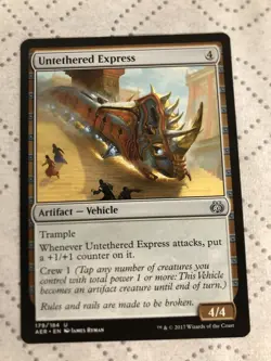 MTG Aether Revolt Untethered Express 179/184 NM Magic The Gathering - Image 1
