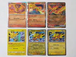 Legendary Birds Pokemon Card Bundle Articuno Zapdos Moltres Ho-Oh TCG Job Lot - Image 5