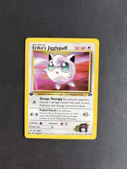 Pokemon TCG Erika's Jigglypuff Gym Challenge 69/132 Regular 1st Edition Common - Image 1