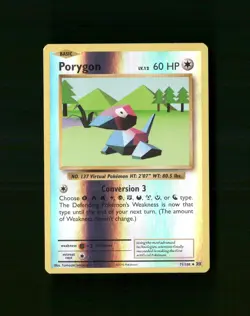 Porygon 71/108 Uncommon Evolutions Pokemon Reverse Holo Near Mint D-2 - Image 1