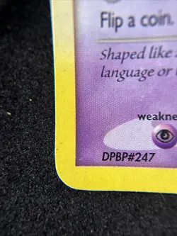 Pokemon UNOWN “S” Secret Wonders Rare 39/132 - Image 2