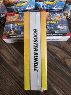 Pokemon Surging Sparks SV08 Booster Bundle TCG 6 packs New Sealed - Image 4