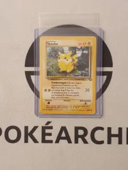 Pokemon Karte Pikachu 60/64 Dschungel Set Jungle Pokemon Deutsch - Image 1