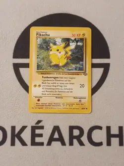 Pokemon Karte Pikachu 60/64 Dschungel Set Jungle Pokemon Deutsch - Image 2