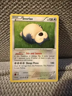 Pokemon TCG Snorlax Generations 58/83 Regular Rare Mint to NM - Image 1
