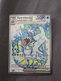 Pokemon Gyarados ex 225/198 SV01: Scarlet & Violet Base Set NM - Image 1