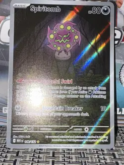 Pokemon TCG Spiritomb 148/132 Me01: Mega Evolution Illustration Rare- NM - Image 1