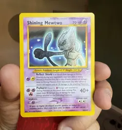 Shining Mewtwo 109/105 Neo Destiny Holo Secret Rare English Unlimited - Image 1