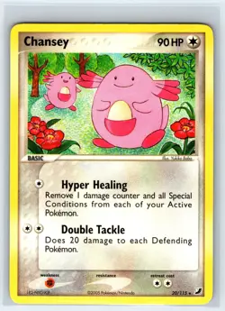Chansey 20/115 Rare Unseen Forces Pokemon Lightly Played - Image 1