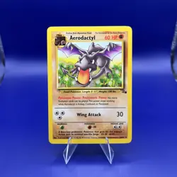 Aerodactyl 16/62 Non-Holo Fossil Pokemon TCG MP - Image 1