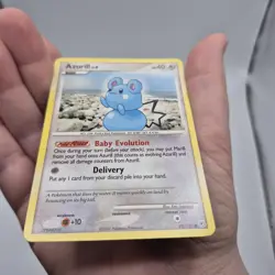 The Pokemon Company Azurill 69/130 Diamond & Pearl Common Regular 40 HP 2007 ENG - Image 2