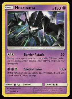 Necrozma 101/236 Rare Unified Minds Pokemon Near Mint - Image 1