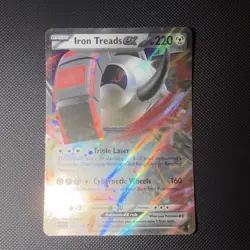 ⁉Pokemon Iron Treads ex SV01 Scarlet & Violet Double Rare Holo 220HP 143/198⁉ - Image 2