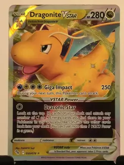 Dragonite VSTAR 050/078 Pokemon GO Holo - Image 2