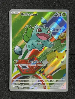 Bulbasaur Promo ME: Mega Evolution Promo 037 NM Pokemon (a) - Image 1