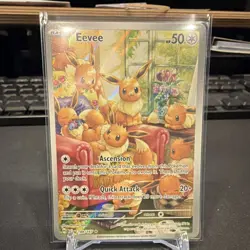 The Pokemon Company Eevee Illustration Rare Holo 188/167 Twilight Masquerade EN… - Image 1